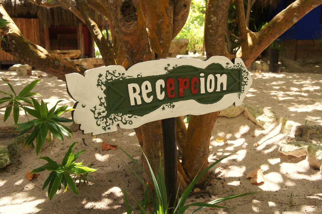 Cabanas La Luna Hotel Tulum Pueblo Buitenkant foto
