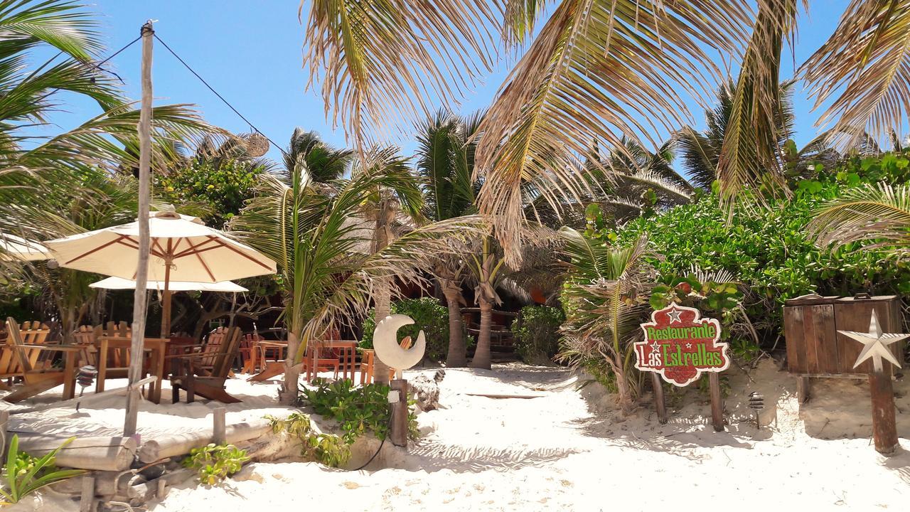 Cabanas La Luna Hotel Tulum Pueblo Buitenkant foto