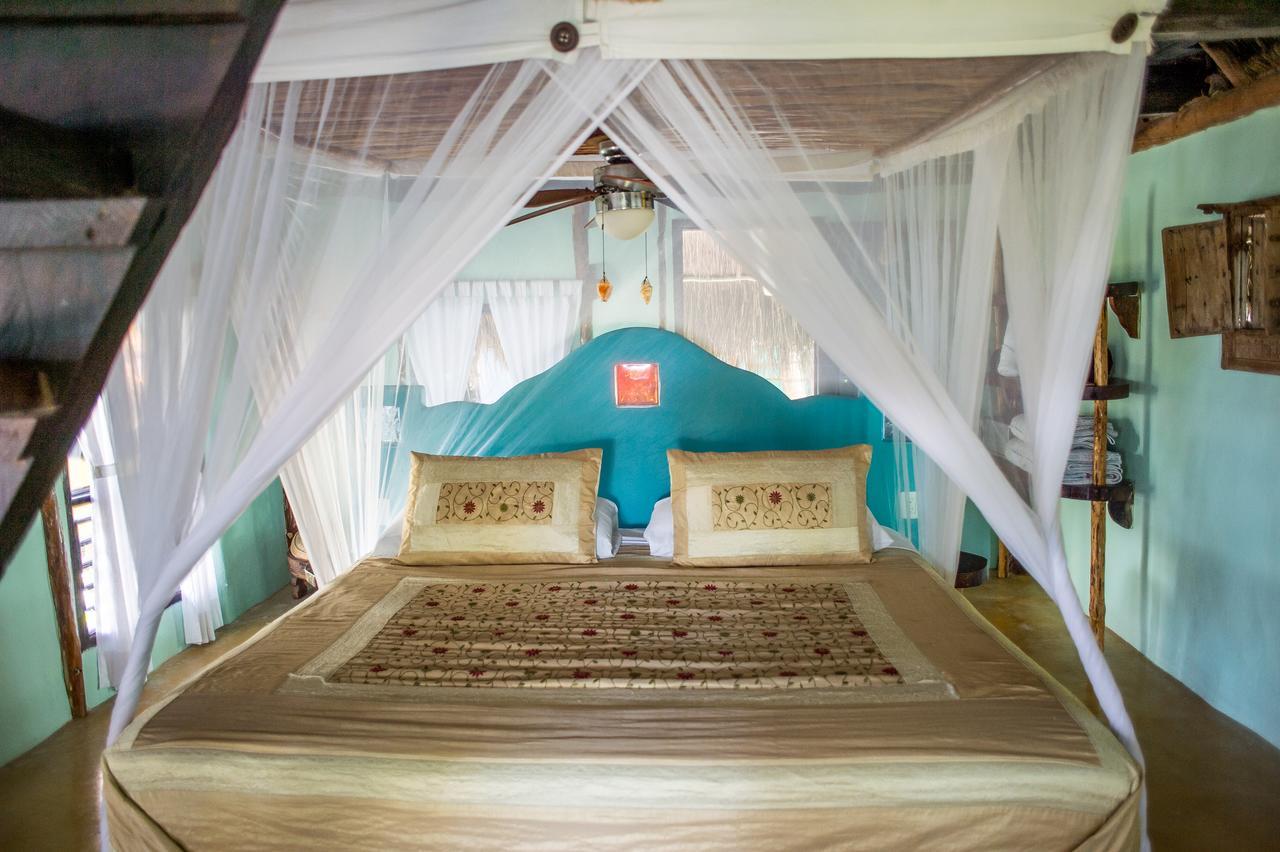 Cabanas La Luna Hotel Tulum Pueblo Buitenkant foto
