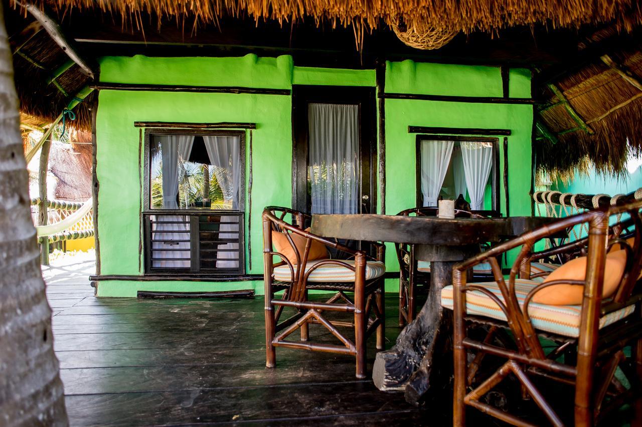 Cabanas La Luna Hotel Tulum Pueblo Buitenkant foto