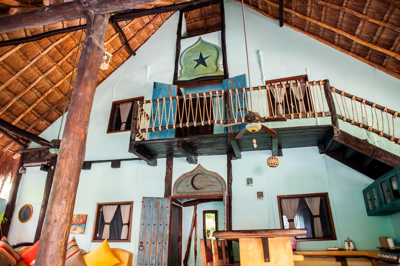 Cabanas La Luna Hotel Tulum Pueblo Buitenkant foto