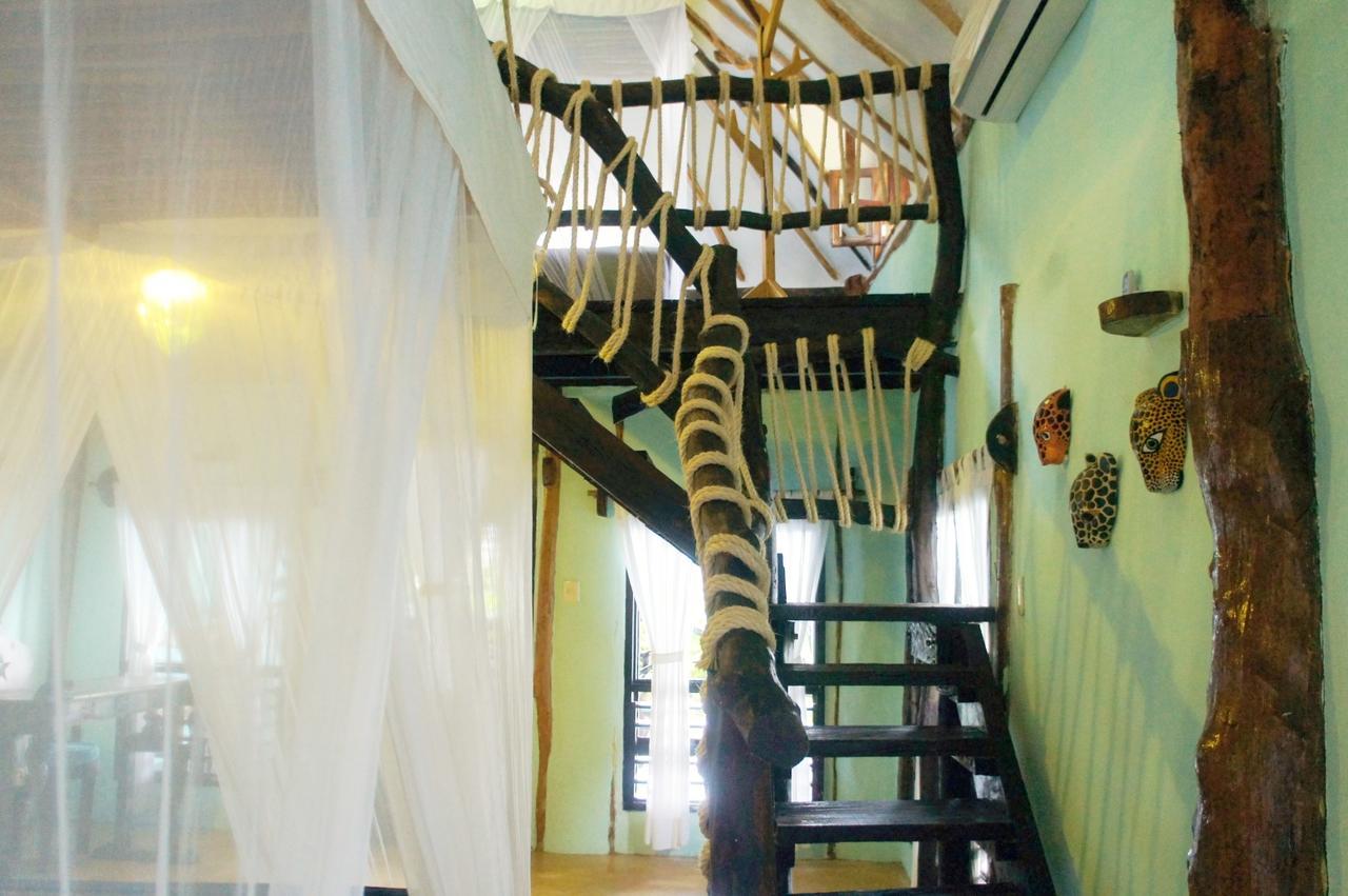Cabanas La Luna Hotel Tulum Pueblo Buitenkant foto