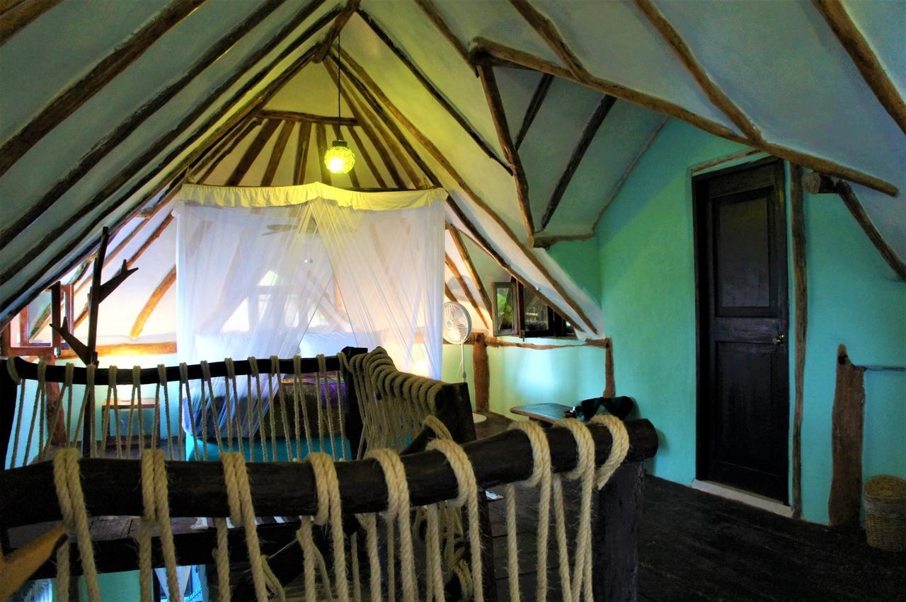 Cabanas La Luna Hotel Tulum Pueblo Buitenkant foto