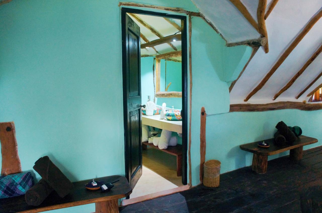 Cabanas La Luna Hotel Tulum Pueblo Buitenkant foto