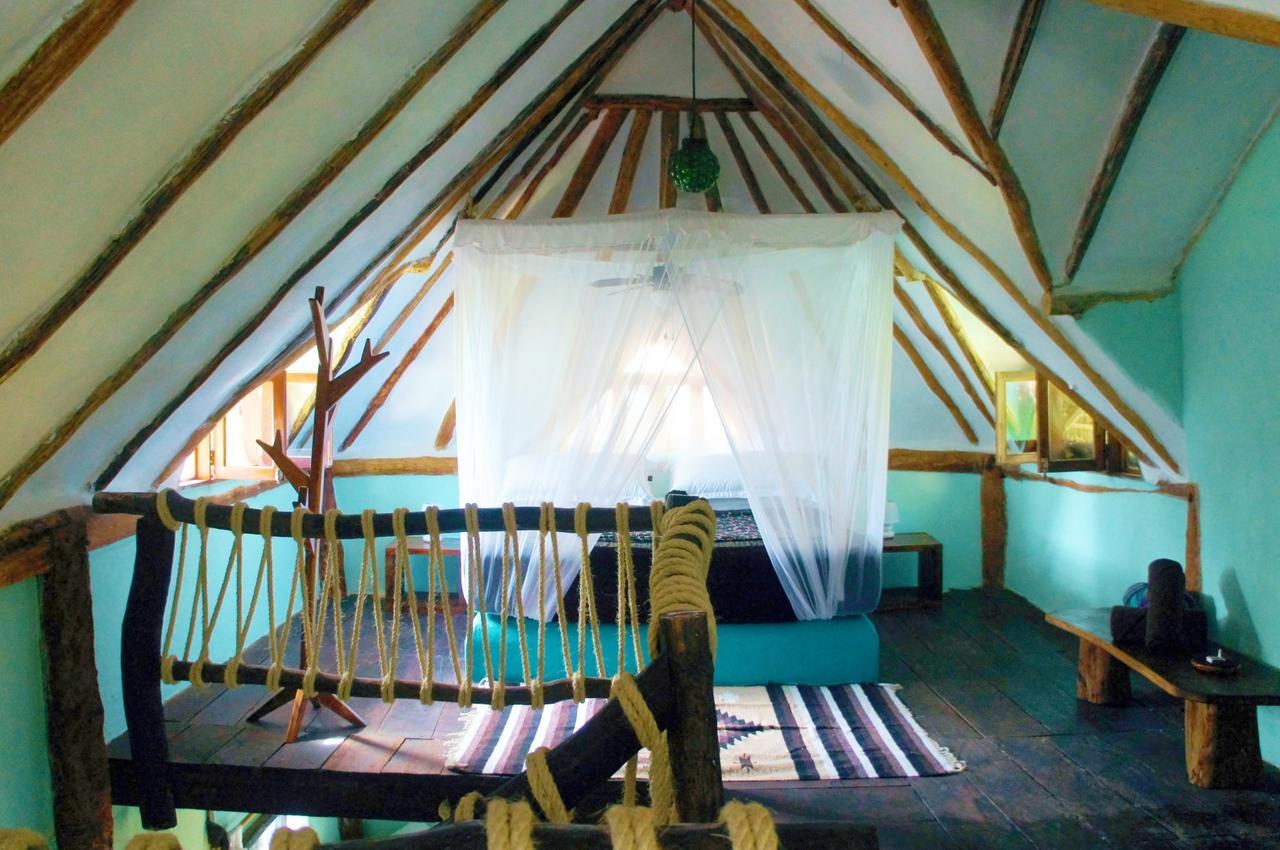 Cabanas La Luna Hotel Tulum Pueblo Buitenkant foto