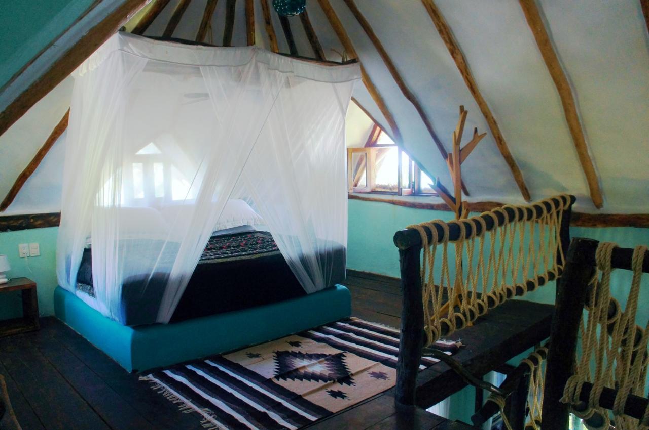 Cabanas La Luna Hotel Tulum Pueblo Buitenkant foto