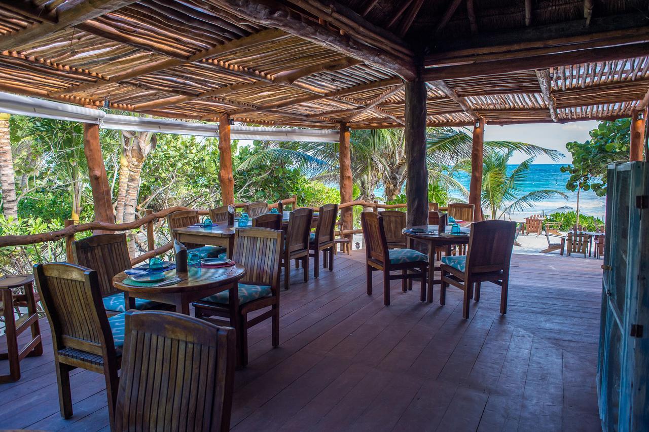 Cabanas La Luna Hotel Tulum Pueblo Buitenkant foto